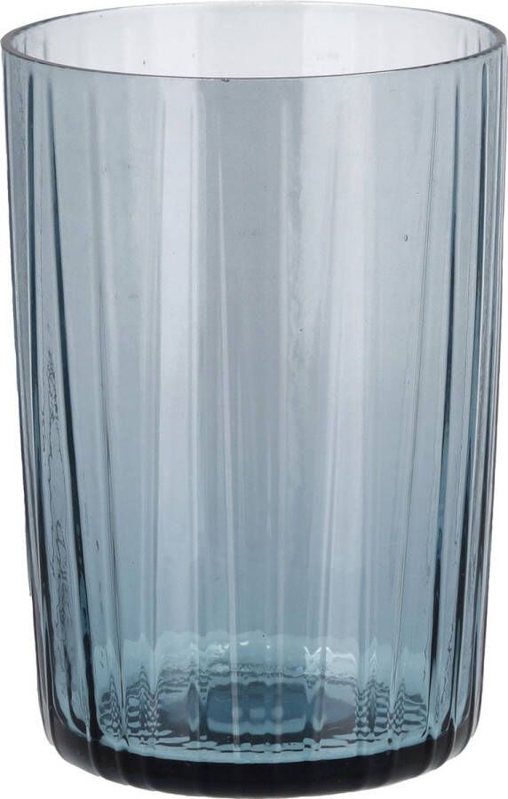 Bitz Kusintha Waterglas Dia 7 x 10 5 cm 28 cl 4 st. Blauw