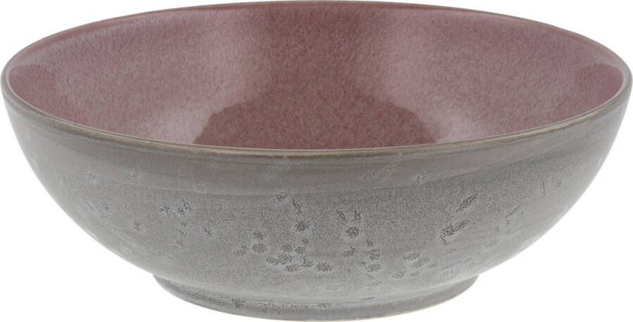 Bitz Saladekom Dia. 30 x 10 cm Grijs Light pink
