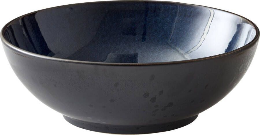 Bitz Saladekom Dia. 30 x 10 cm Zwart Donkerblauw