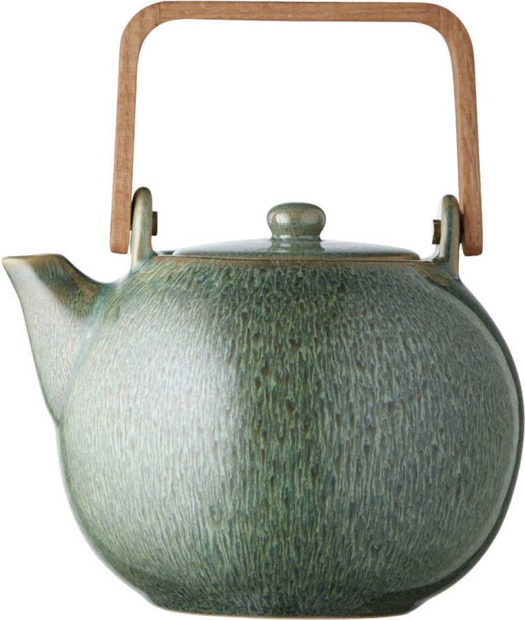 Bitz Theepot met zeef 1 2 liter Groen