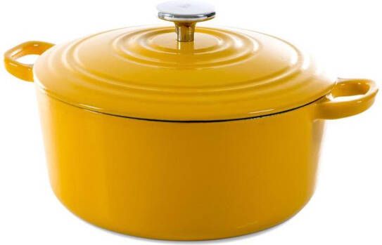 BK Braadpan Bourgogne Sunny Yellow ø 24 cm 4.2 liter