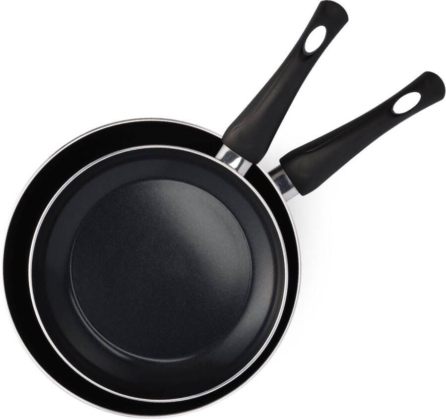 BK Brilliant 2-delige koekenpannenset ø24 cm en ø28 cm inductie anti-aanbak PFAS-vrij - Foto 2