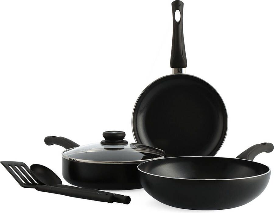 BK Brilliant 3-delige pannenset inductie anti-aanbak PFAS-vrij