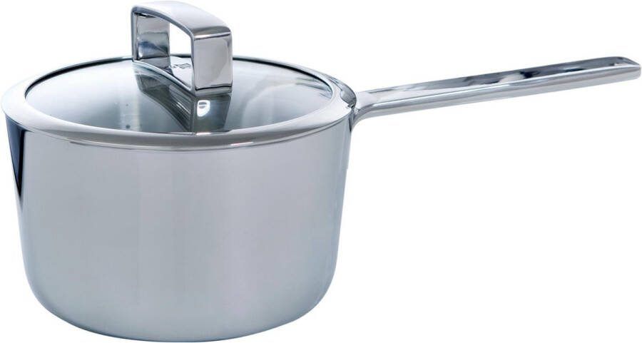 BK Conical Deluxe sauspan met deksel 16cm 1.5l PFAS-vrij