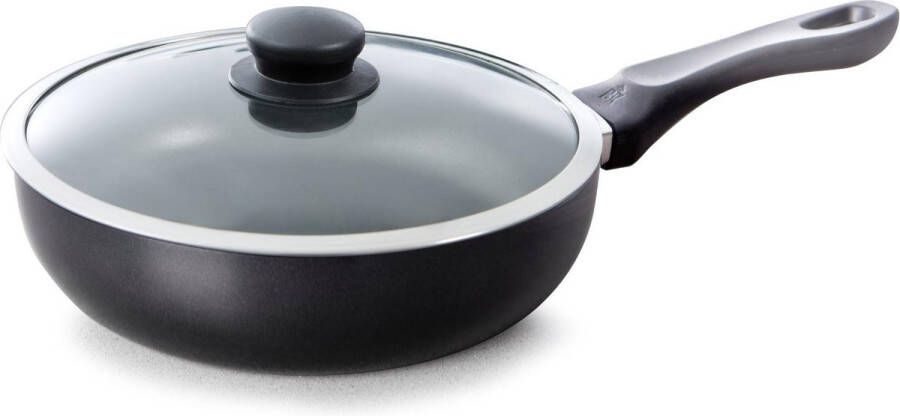 BK Easy Basic Hapjespan Ø 28 cm Glazen deksel