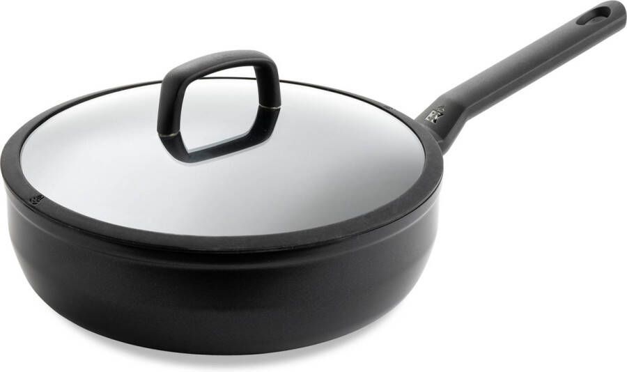 BK Hapjespan met deksel Easy Induction ø 24 cm 3.4 liter keramische anti-aanbaklaag