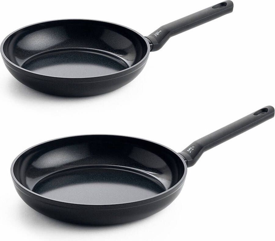 BK Easy Induction Ceramic koekenpannenset Ø 24 + Ø 28 cm inductie PFAS-vrij