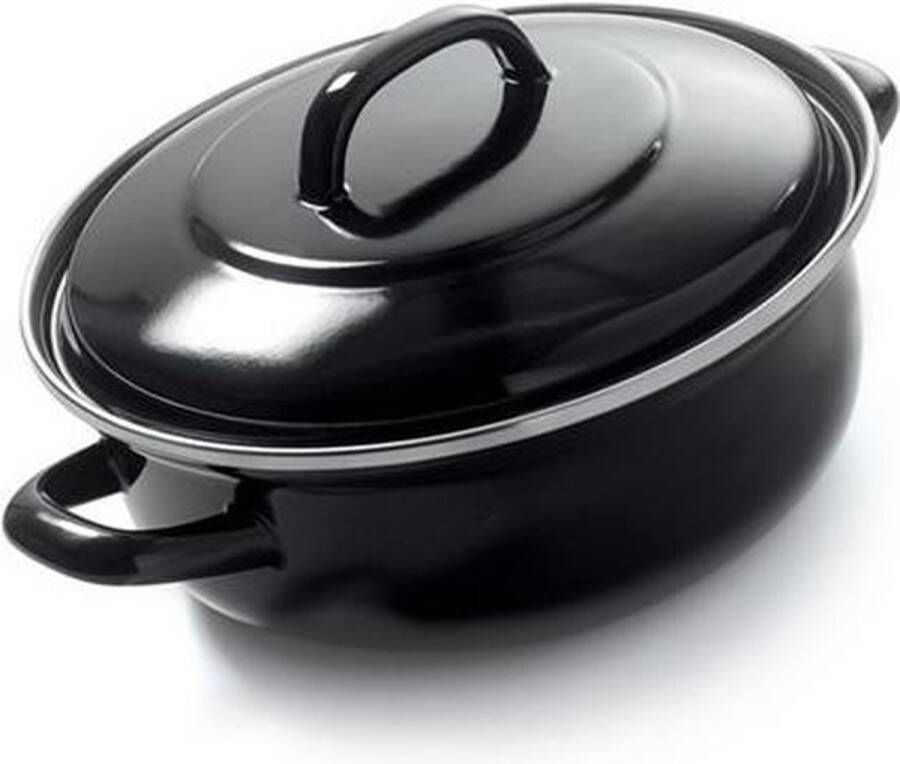 BK Fortalit braadpan Ø 20 cm 1 4L emaille inductie - Foto 2