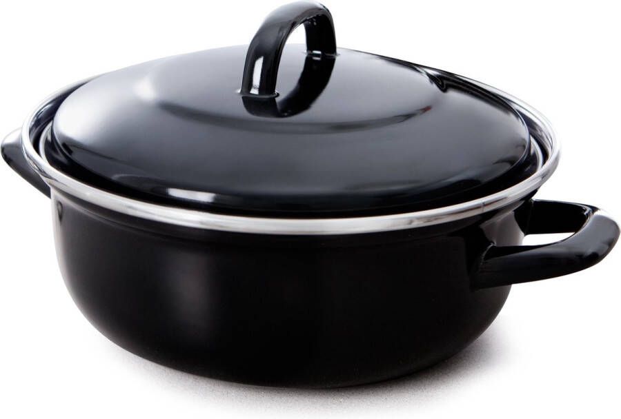 BK Fortalit braadpan Ø 22 cm 2L emaille inductie