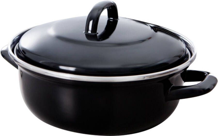 BK Fortalit braadpan Ø 24 cm 2 5L emaille inductie
