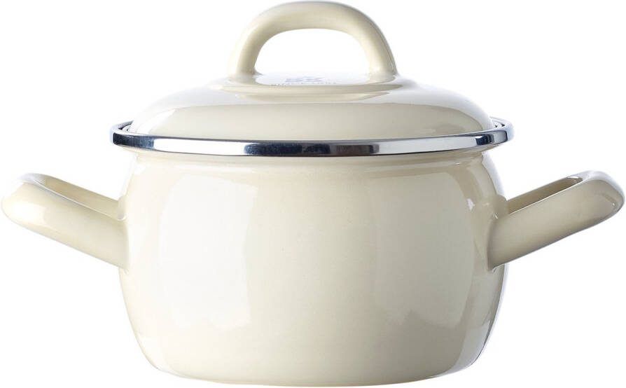 BK Indigo Mini Braadpan Ø 10 cm Crème