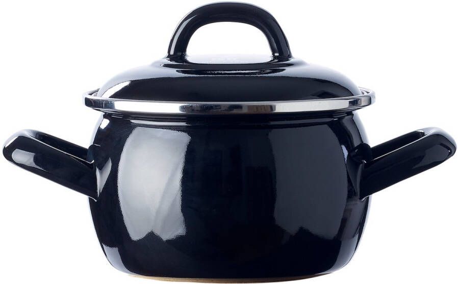 BK Indigo Mini Braadpan Ø 10 cm Zwart