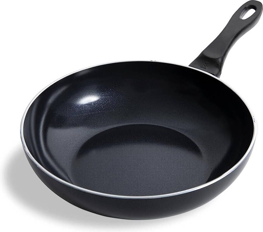 BK Vivid Wok Ø 28 cm Geschikt voor alle warmtebronnen Inductie PFAS-vrij Vaatwasmachinebestendig