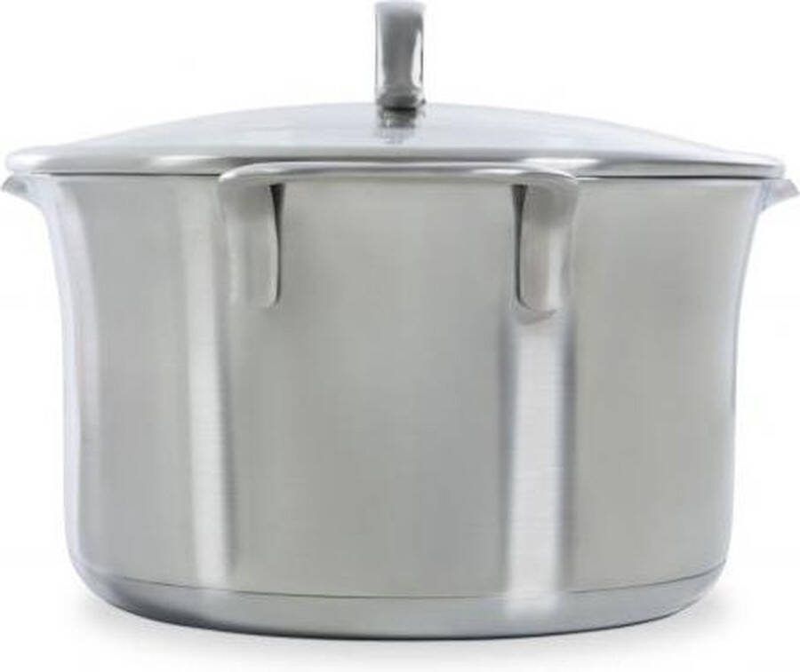 BK Wave Soeppan 24 cm RVS met glazen deksel
