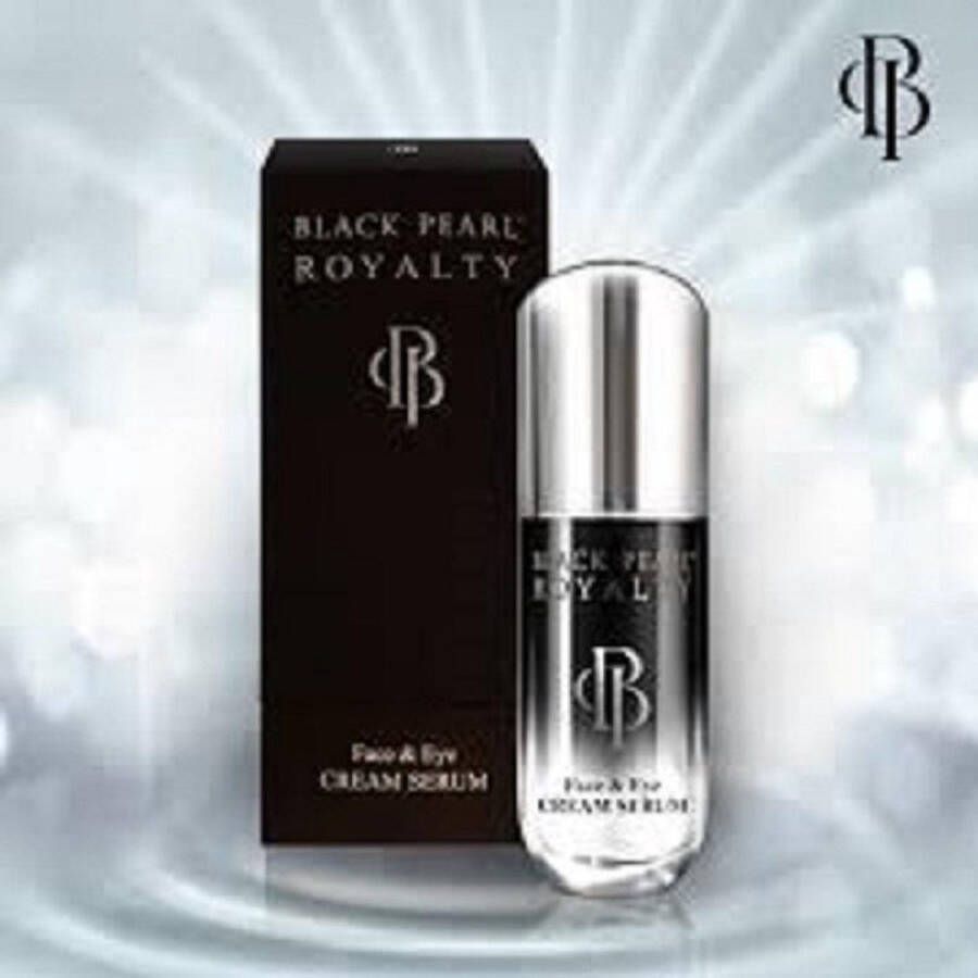 Black Pearl Dead Sea Minerals Moederdag cadeautje Dode Zee mineralen Black Pearl Royalty Face & Eye Cream Serum Dode Zee mineralen