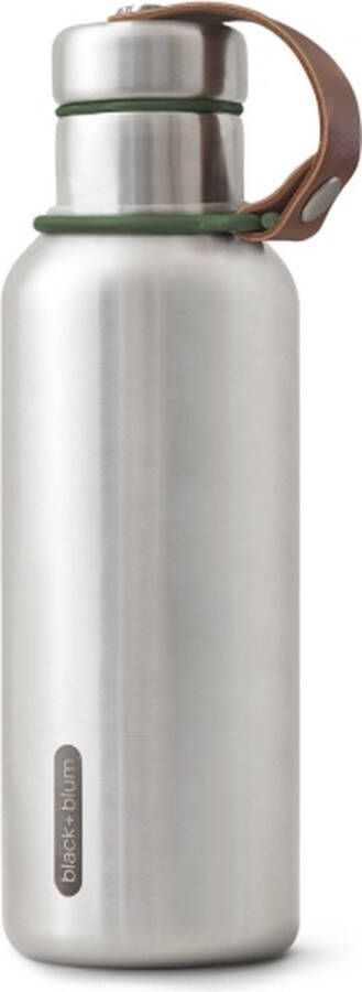 Black+blum Black + Blum Dubbelwandige Drinkfles Olive 50 cl