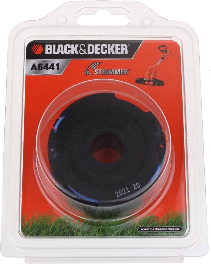 BLACK+DECKER Draadspoel Voor Grastrimmer Dual Line A6441-xj 2x6m