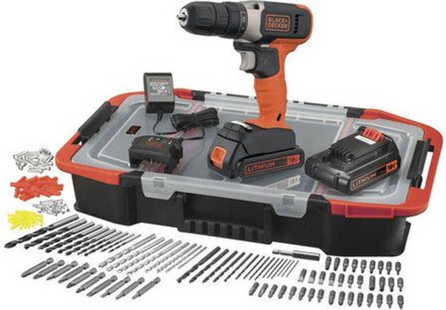 BLACK+DECKER BCD001BAST-QW Schroef -boormachine