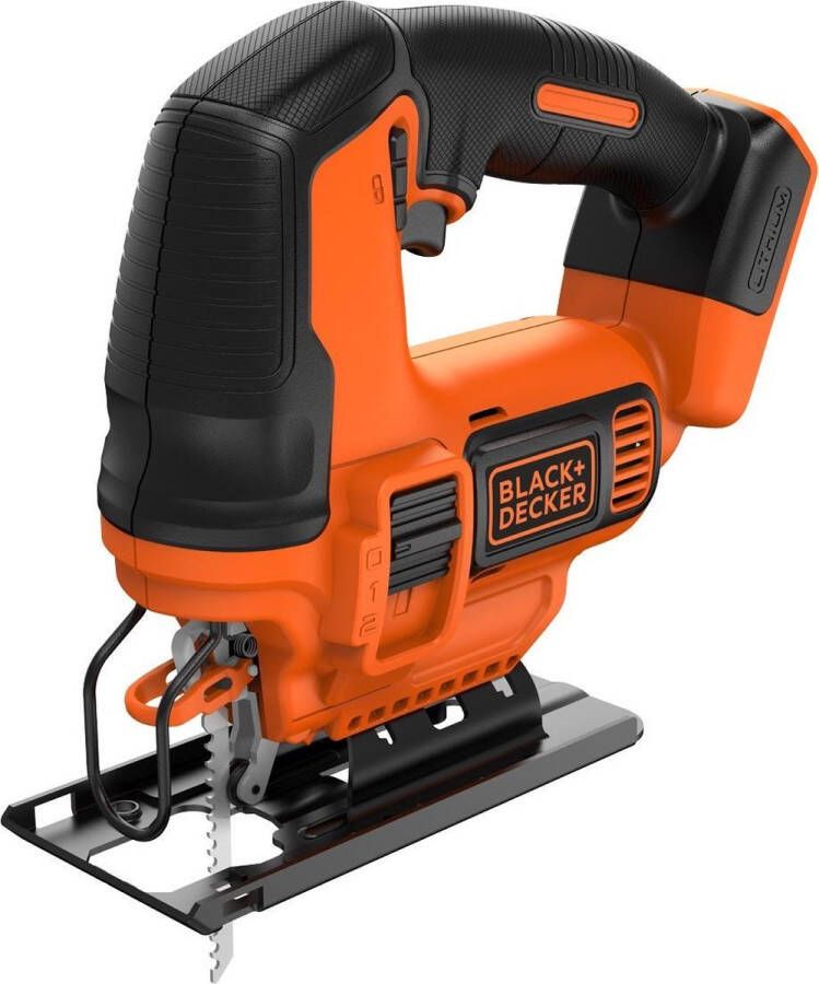 BLACK+DECKER BDCJS18N-XJ Pendeldecoupeerzaag 18V Losse Body (geleverd zonder accu en lader)