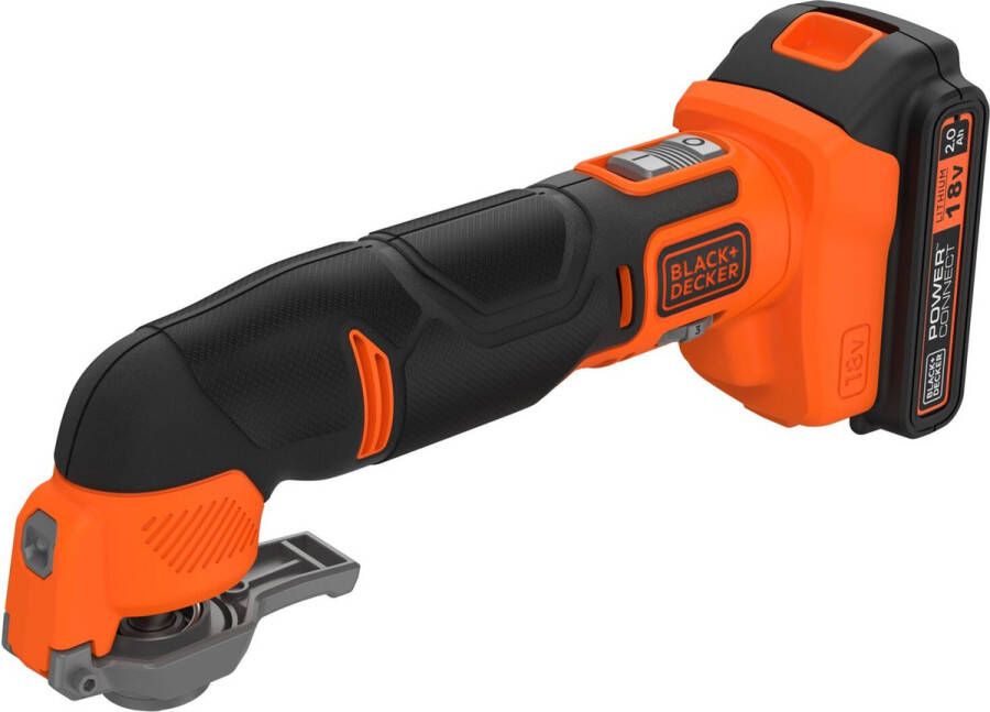 BLACK+DECKER BDCOS18D1K-QW oscillerende multitool 18V incl. koffer