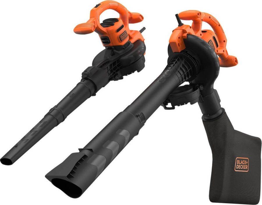 BLACK+DECKER Elektrische Bladblazer- Zuiger En Versnipperaar Beblv2600-qs- 2600w
