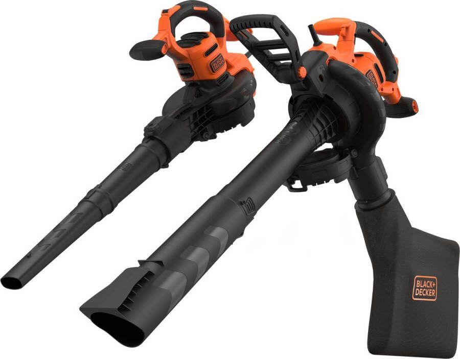 BLACK+DECKER BEBLV300SB-QS Bladblazer 404 km u 3000W Zuig- en blaasfunctie Gesnoerd