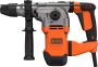 BLACK+DECKER BEHS03K-QS Pneumatische Boorhamer 1250W incl. accessoires in koffer - Thumbnail 2