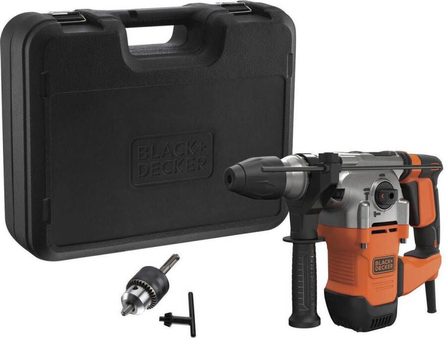 BLACK+DECKER BEHS03K-QS Pneumatische Boorhamer 1250W incl. accessoires in koffer