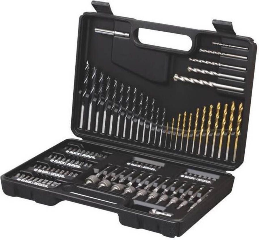 BLACK+DECKER Borenset Black & Decker a7200-x Briefcase 109 Onderdelen