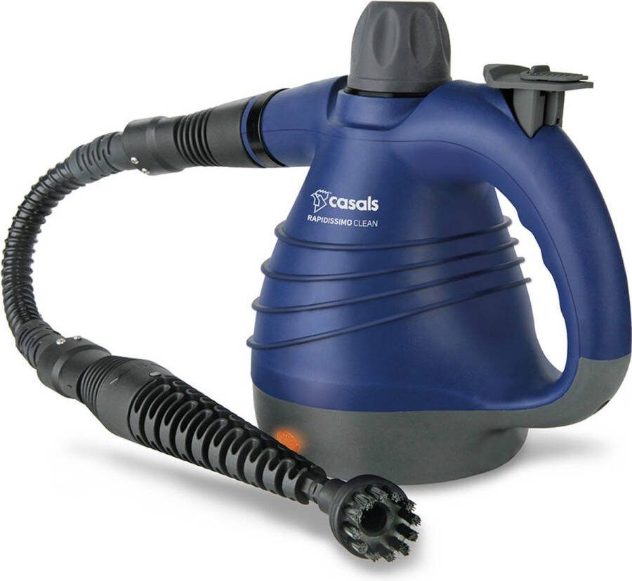 BLACK+DECKER Casals C26001000 stoomreiniger Draagbare stoomreiniger 1050 W Zwart Blauw