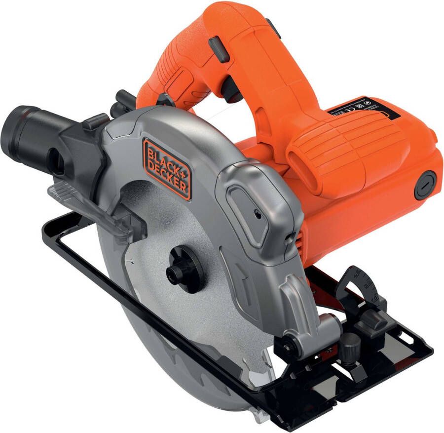 BLACK+DECKER CS1250LKA-QS handcirkelzaag 1250W 190mm incl. koffer en 2 zaagbladen