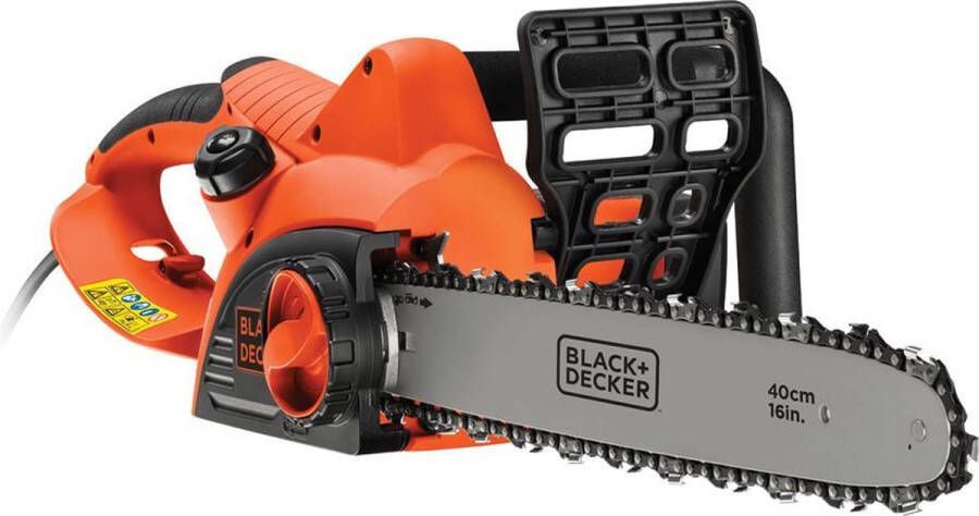 BLACK+DECKER Elektrische Kettingzaag Cs2040-qs Zwaardlengte 40cm 2000w