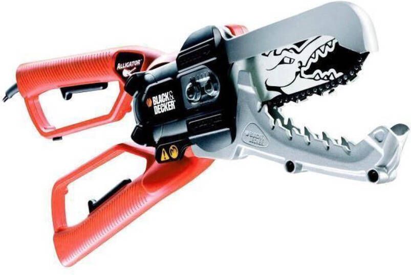 BLACK+DECKER Elektriche Snoeizaag Alligator Gk1000-qs 10cm Zwaardlengte 550w