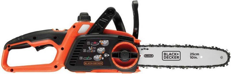 BLACK+DECKER Accu Kettingzaag Gkc1825l20-qw 18v 25cm (incl. Accu & Lader)