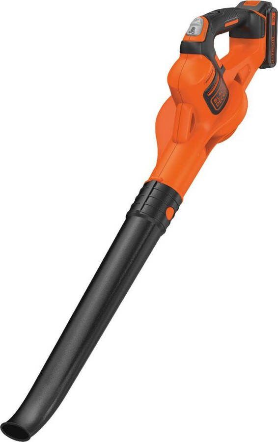 BLACK+DECKER GWC1820PC-QW Bladblazer Laag geluidsniveau 18V 209 km u blaassnelheid