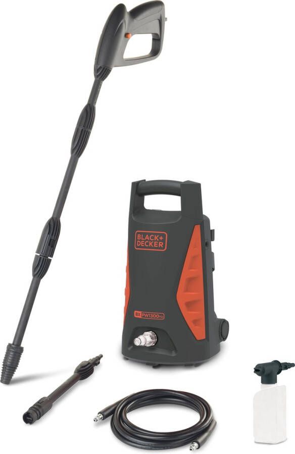 BLACK+DECKER Hogedrukreiniger Bxpw1300td 1300 Watt 6 Accessoires Compact