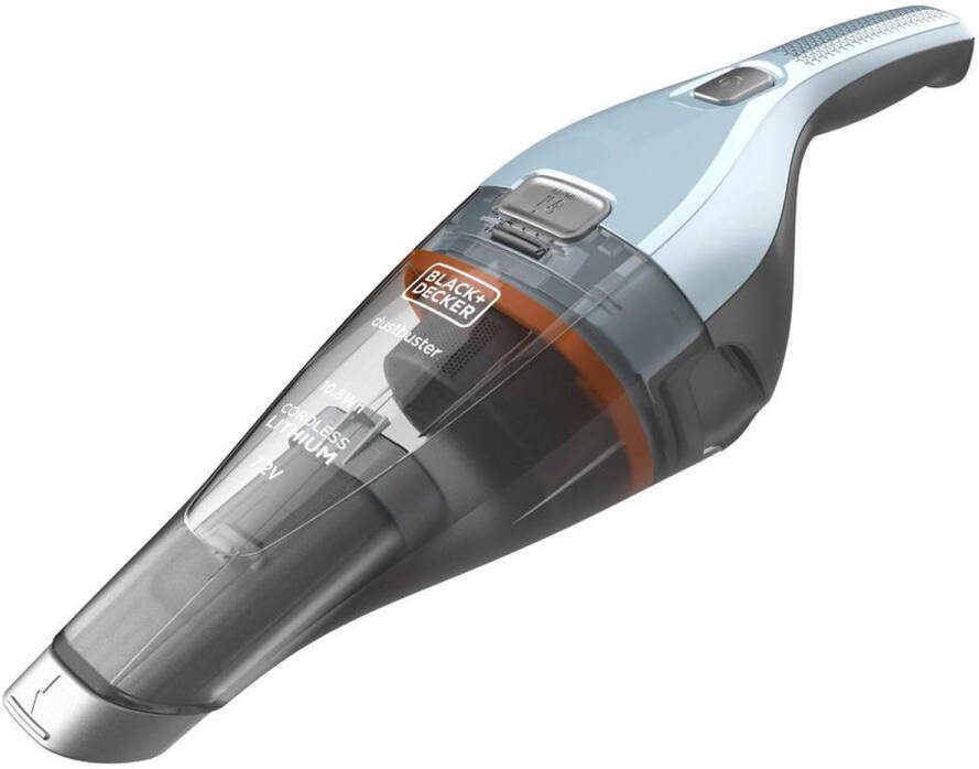 BLACK+DECKER kruimeldief NVC215W-QW 7 2V inclusief geïntegreerde kierenzuiger en extra groot stofreservoir
