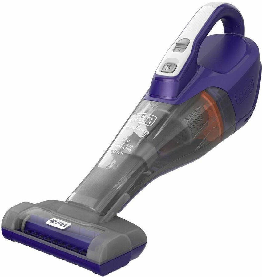 Black&Decker Bl&Decker DVB315JP-QW PET Kruimelzuiger Paars