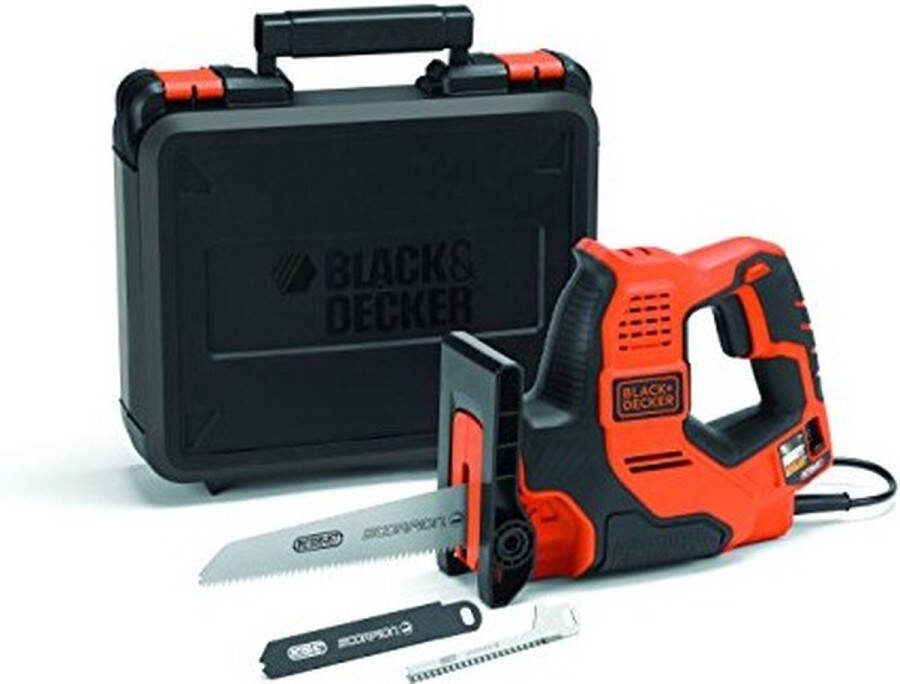 BLACK+DECKER RS890K-QS Scorpion Reciprozaag 3IN1 500W 23mm incl. koffer en 3 zaagbladen