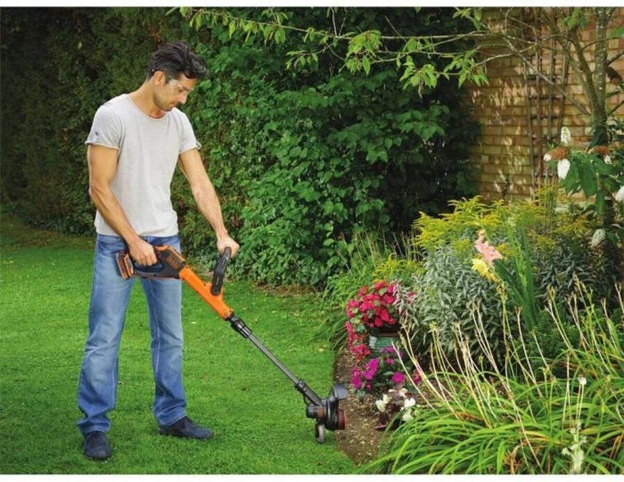 BLACK+DECKER STC1820EPC-QW Grastrimmer 18V 28cm snijbreedte incl. accu en lader