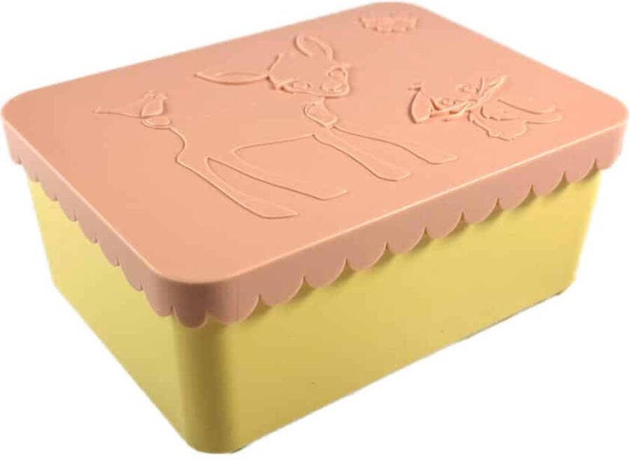 Blafre Lunchtrommel S Hert Peach Licht Geel