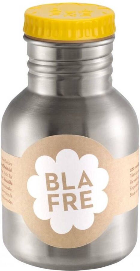Blafre RVS Drinkfles 300 ml Geel