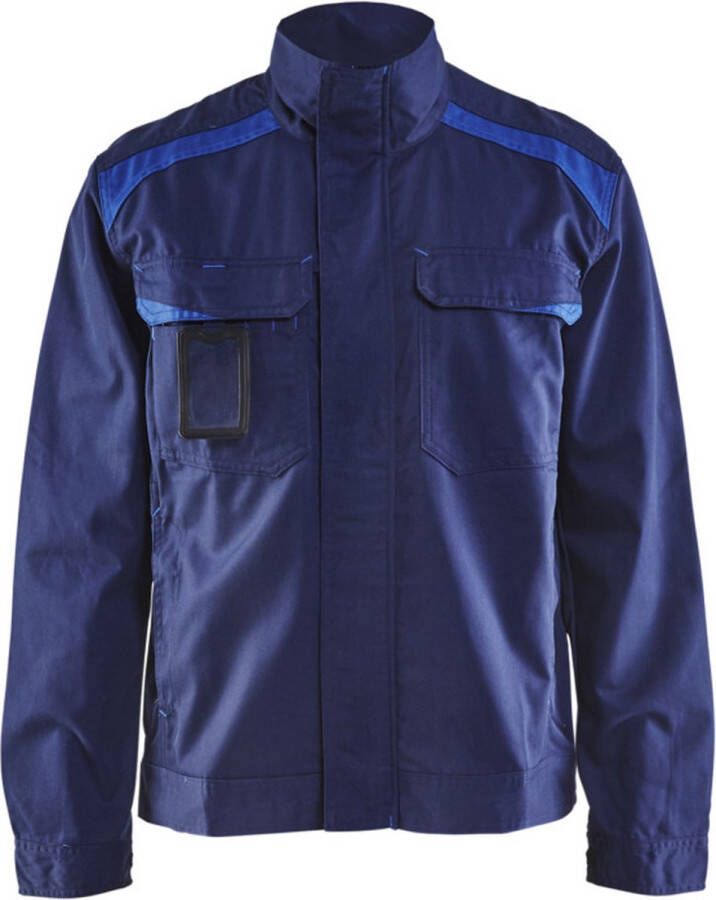 Blåkläder 4054-1800 Industriejack Ongevoerd Marineblauw Korenblauw maat XXXL