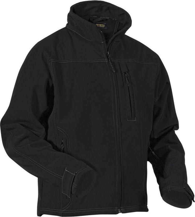 Blåkläder 4834-2515 Softshell Jack Zwart maat XS