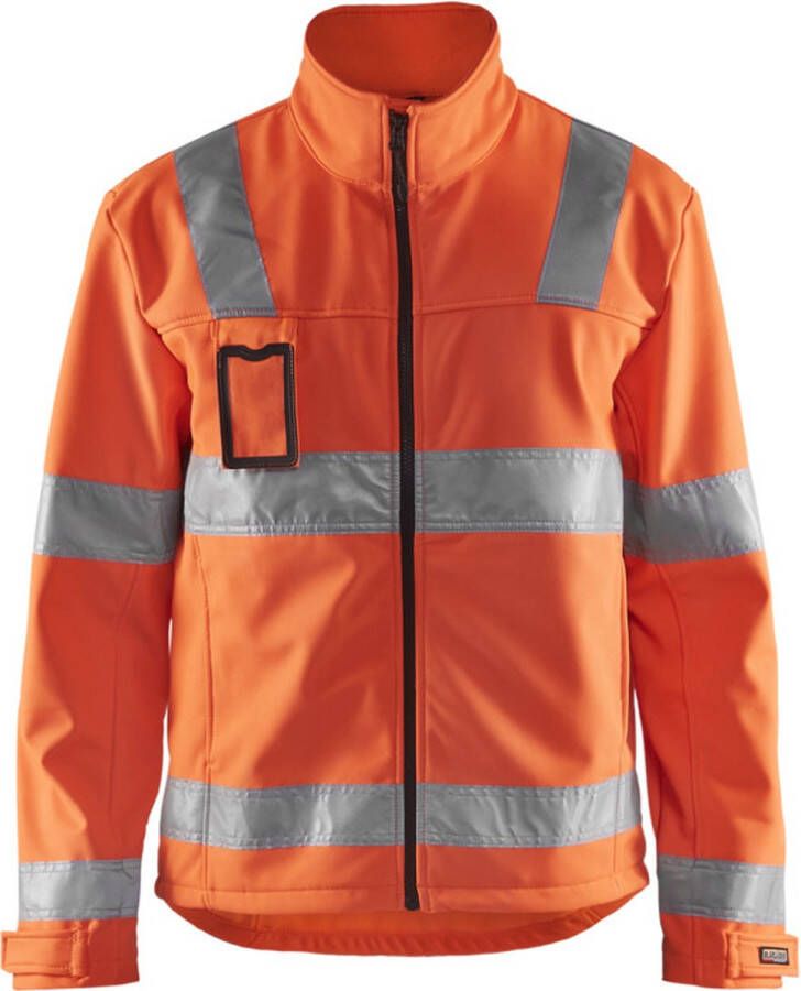 Blåkläder 4838-2535 Jack Softshell High Vis Oranje maat L