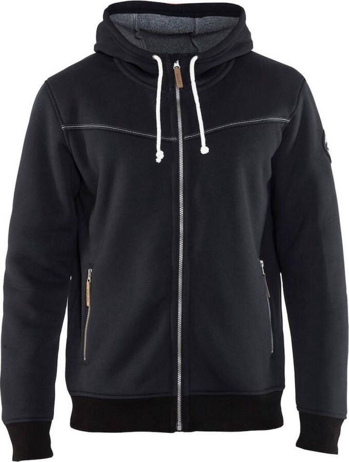 Blåkläder 4933-2514 Hoodie met warme voering Zwart maat L