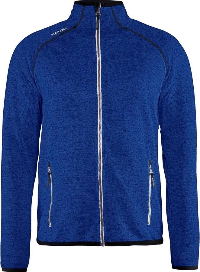 Blåkläder 4942-2117 Gebreid vest Korenblauw Wit maat XS