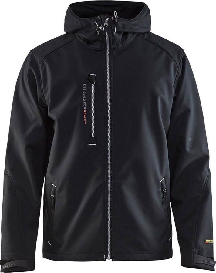 Blåkläder 4949-2517 Softshell Jack Zwart Zilver maat XXXL