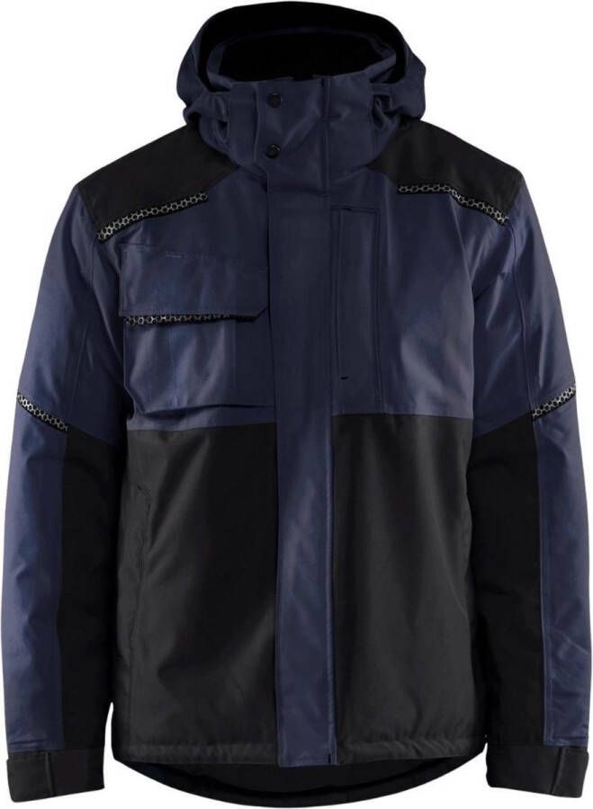Blåkläder Blaklader 4881 Winter Werkjas Marineblauw Zwart