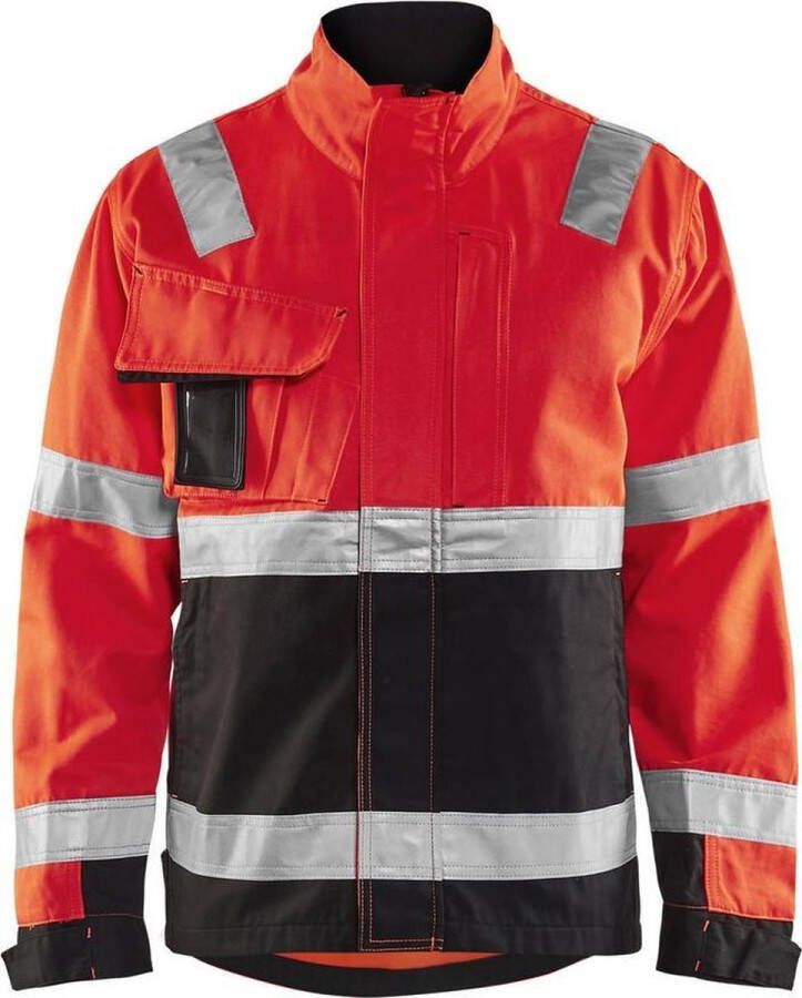 Blåkläder Blaklader Jack High Vis High Vis Rood Zwart XS